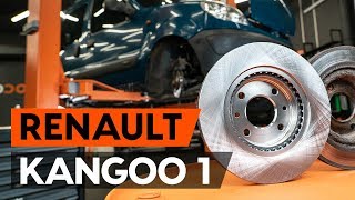 Как да сменим переден спирачни дискове на  RENAULT KANGOO 1 (KC) [ИНСТРУКЦИЯ AUTODOC]