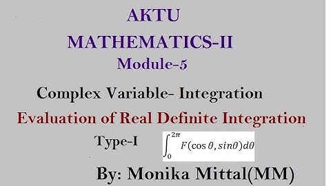 Engineering Maths-2#Module-5#Evaluation of Real integral Type-I |Cauchy