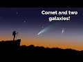 Whats in the night sky march 2024  comet 12pponsbrooks