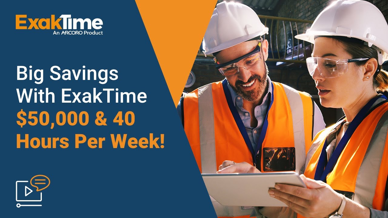 Saving 50,000 and 40 hours per week! construction HR time tracking