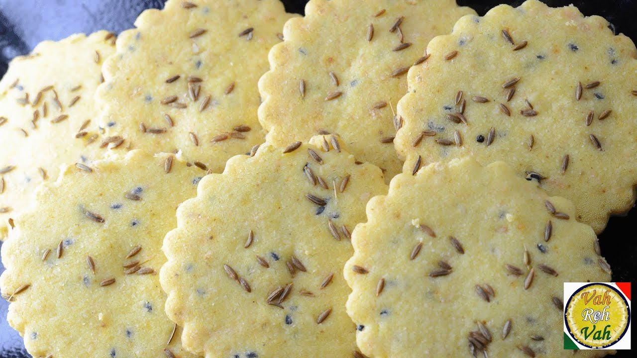 Masala Cheese Cookies - By Vahchef @ vahrehvah.com | Vahchef - VahRehVah