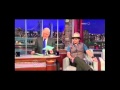 Johnny Depp on Letterman about Hunter S. Thompson 2011.10.27