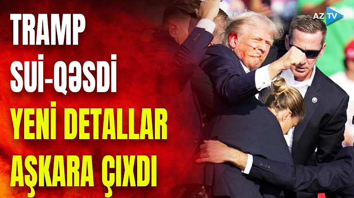 Trampa qarşı sui-qəsd cəhdi: YENİ DETALLAR açıqlanır