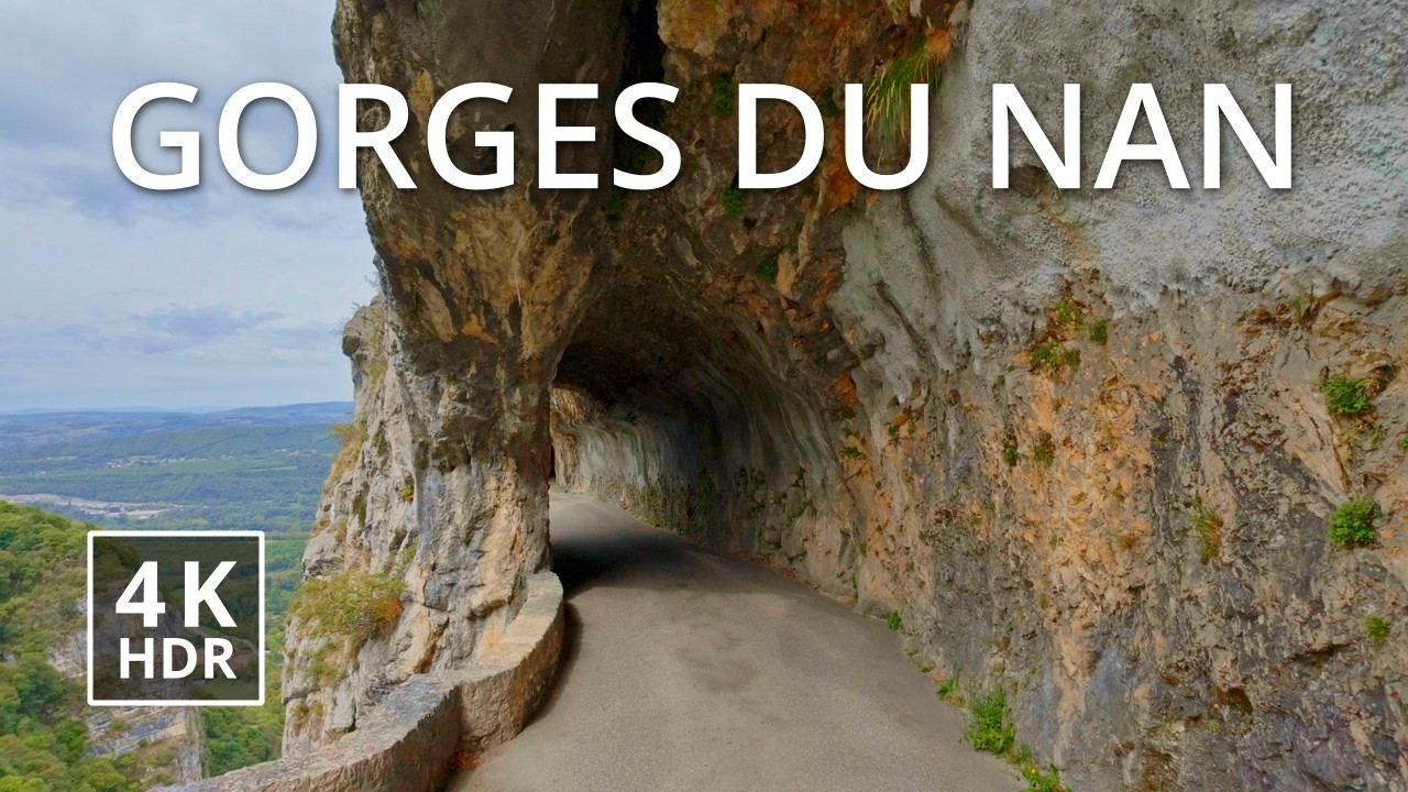 🇫🇷 Ущелье Нан: захватывающая поездка по скалистому побережью Французских Альп