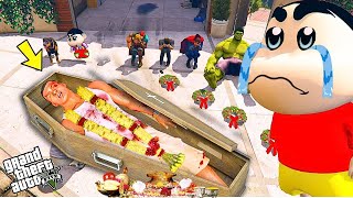 FRANKLIN DIED BUT WHO KILLED | FRANKLIN TAMIL | GTA 5 AVENGERS Emotional | SHINCHAN | GTA 5 TAMIL