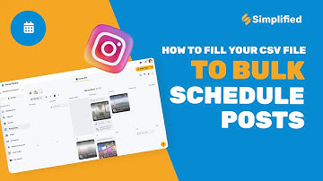 How to fill your CSV file to bulk schedule posts to Instagram
