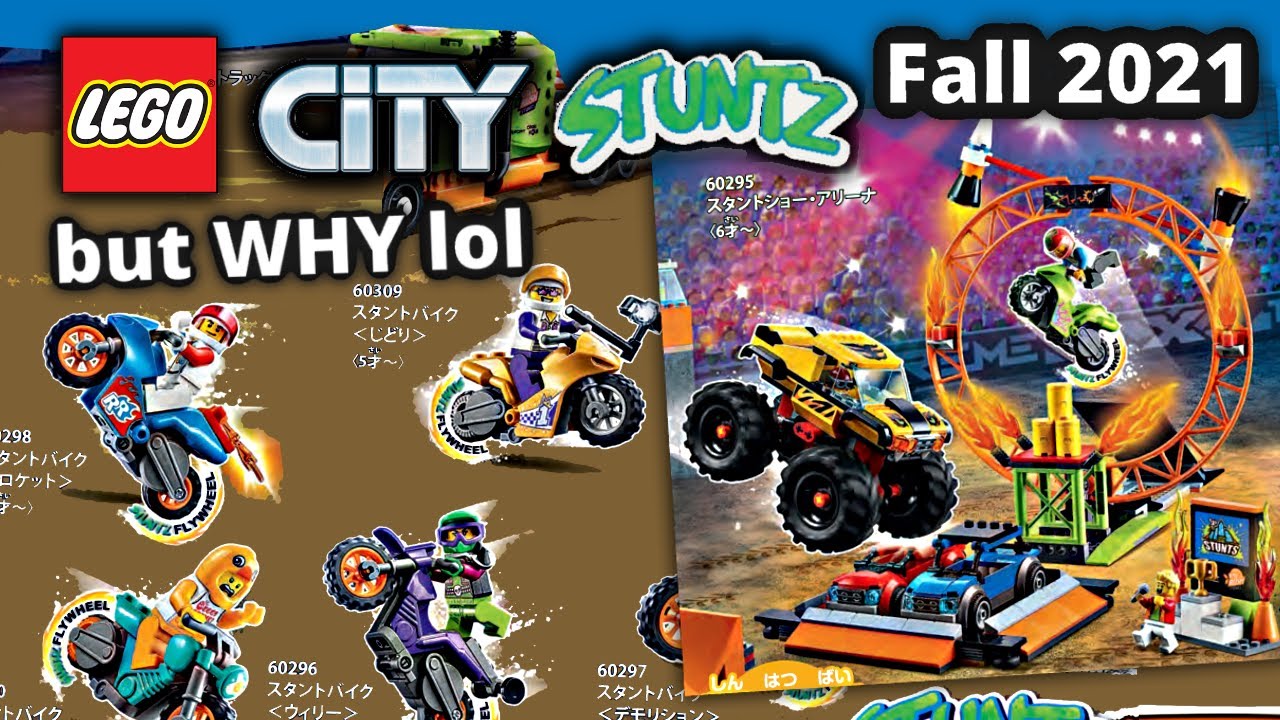 LEGO® City Stuntz review: 60297, 60298 & 60293  New Elementary: LEGO®  parts, sets and techniques