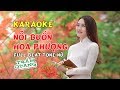 KARAOKE - NỖI BUỒN HOA PHƯỢNG (Thanh Sơn) - full beat chuẩn tone nữ | TRẦN QUANG Entertainment