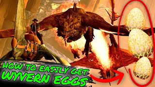 How To EASILY Get WYVERN Eggs ON Scorched Earth!!! How to Get Your First Wyvern Egg in ASA!!!
