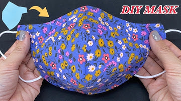 Diy New Design Breathable Face Mask With Filter Pocket Easy To Make Sewing Tutorial | How to Mask |
