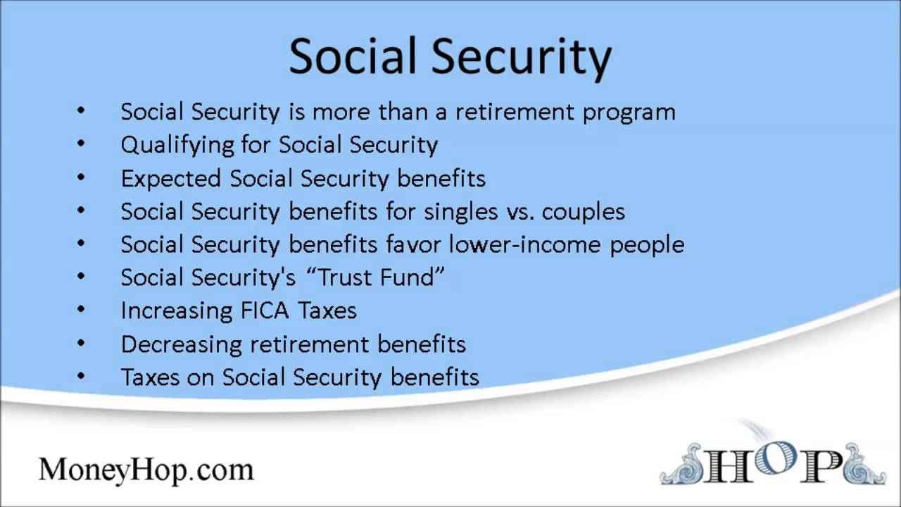 Social Security - Youtube