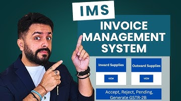 Invoice Management System Dashboard| IMS filing Accept, Reject, Pending, generate GSTR-2B