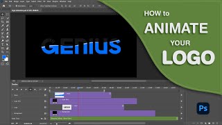 Want to Animate Your Logo? Here's the BEST PHOTOSHOP tutorial!