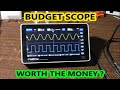 FNIRSI tablet style 2 channel oscilloscope model 1013D review