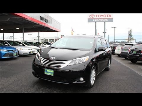 2015 Toyota Sienna Tacoma, WA #W0218 - YouTube