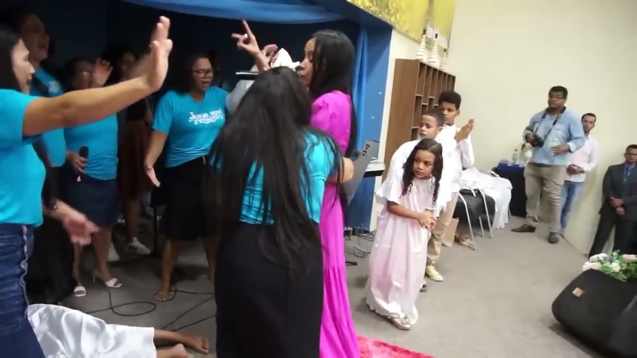 Ministério Infantil Batismo com o Espírito Santo, Veja até o Final \ Missª Janne Alves