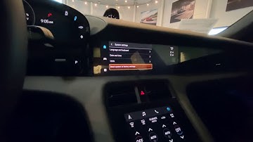 How to Factory Reset your Porsche Taycan!
