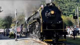 The Great R&N 2102/425 chase to Jim Thorpe with God’s great gift of superb weather!! 8/13/22