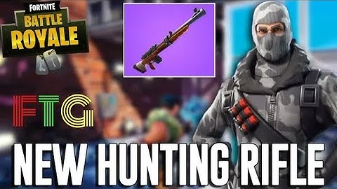 FORTNTE HUNTING Rifle no scope no problem