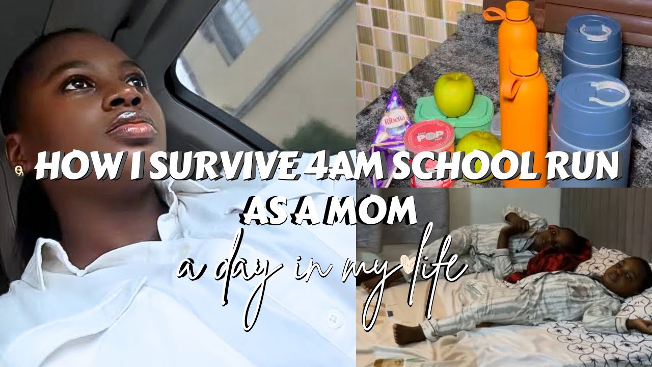 How I Survive the 4AM School Run as a Mom | Real Morning Routine