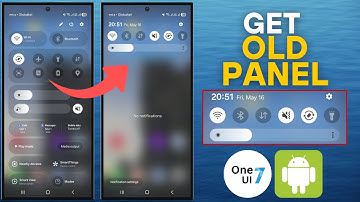 How to Get Old Notification Panel Settings Back! (One UI 7)