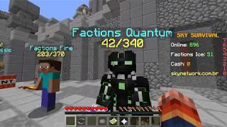 Minecraft : Factions Quantum #1 Primeiro video