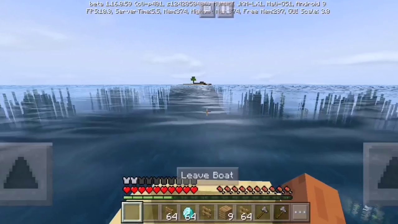 Minecraft pe walkthrough gameplay part 15 new aquatic and new my house ...