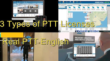 The Real PTT licenses how theywork  "video in English"