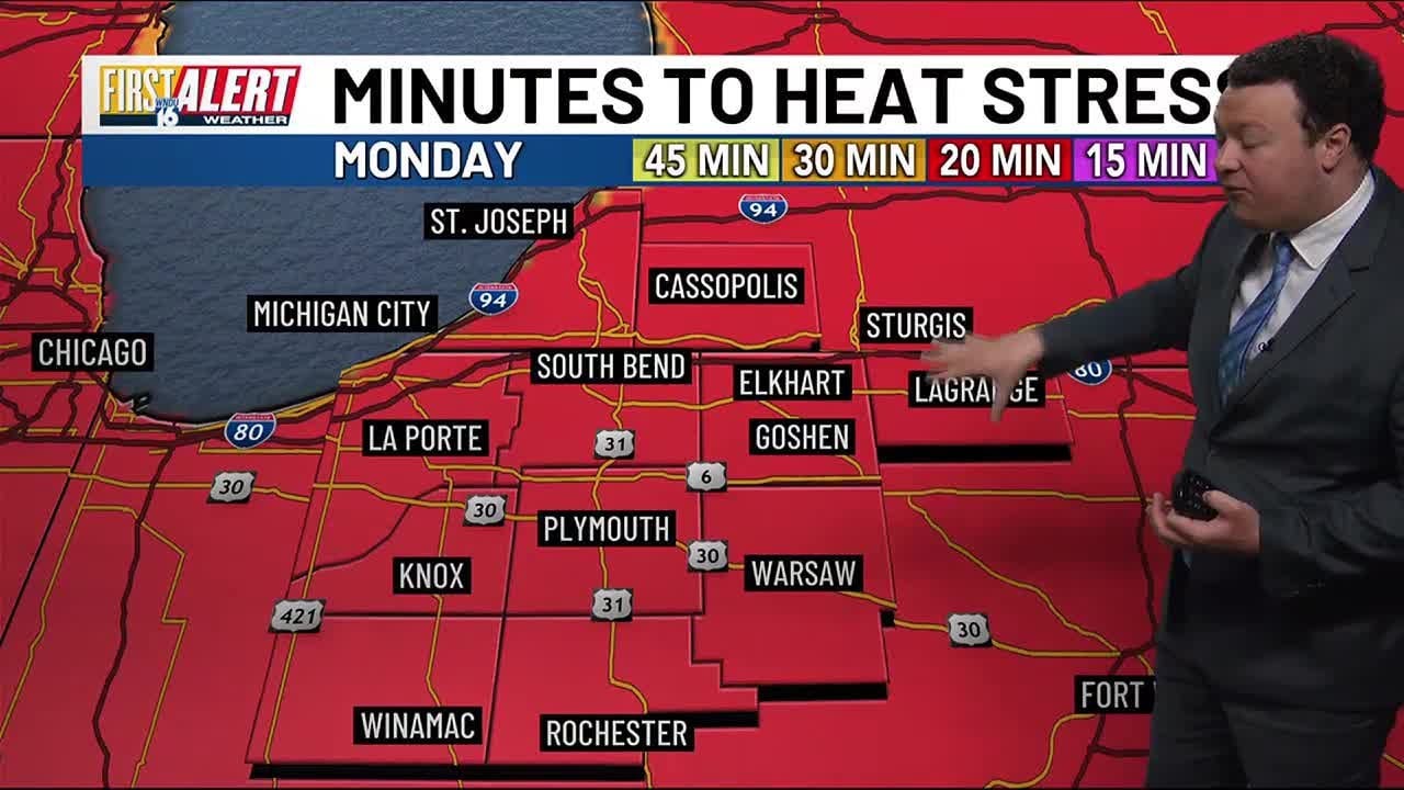 First Alert Weather: Warm, But Pleasant Today, VERY Hot Weather Monday ...