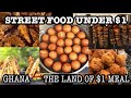 $1 STREET FOOD |STREET FOOD IN GHANA UNDER $1,street food in Ghana,street snacks under $1