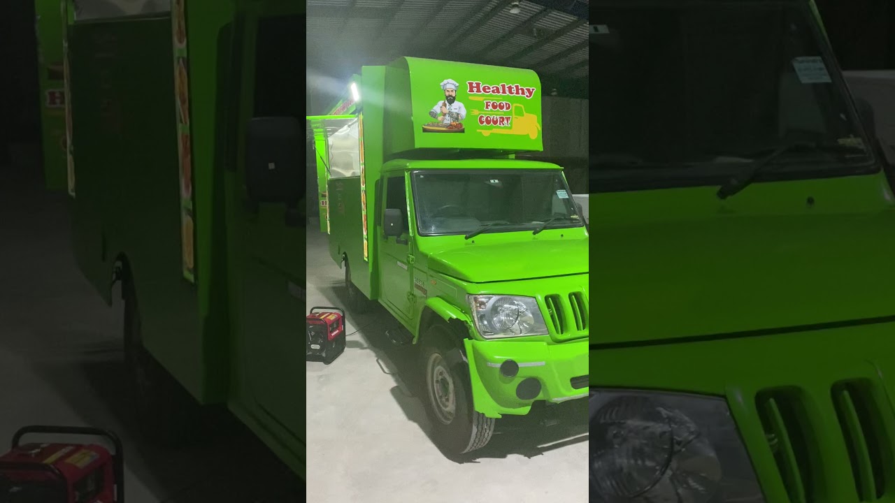 Healthy Food Court #Bolero by Saint Designers. Reach out on 9618155817 to build your dream truck