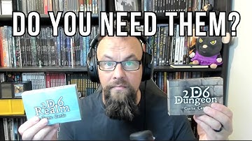 2D6 Dungeon and 2D6 Realm game cards - are they worth it?