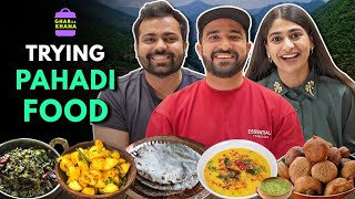 Trying BEST PAHADI FOOD | Ghar Ka Khana |The Urban Guide