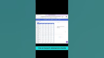 Beklenen yapay zeka destekli E-Tablo uygulaması #excel #yapayzeka