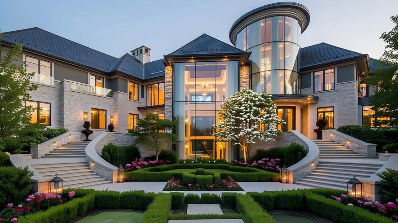 Luxurious Multimillion Modern Mansion with Beautiful Views and Amazing Interior Designs.