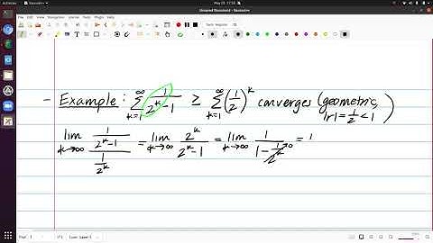 Integral, Comparison, & RatioTests - the Limit Comparison Test