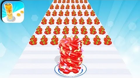 Pancake Run Games All Levels Gameplay Walkthrough iOS,Android Update Cake & Fruit Runner #2