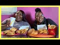 McDonald’s Mukbang | McDoubles, Chicken McNuggets & French Fries | DeLexisEats