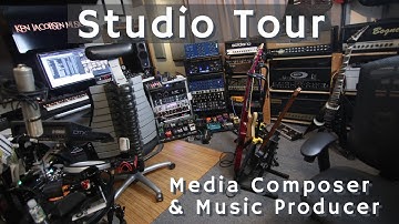 Studio Tour - A hybrid approach to music production and composing.