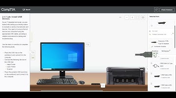 CompTIA Lab 2.1.7: Install USB Devices