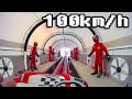 F1 MOYA Formula 1 RollerCoaster - 100km/h - Energylandia ZATOR - FullHD POV Poland