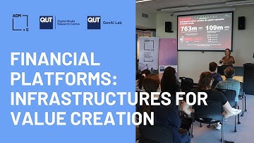 Financial Platforms: Infrastructures for Value Creation