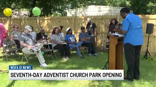 Montgomery First Seventh-day Adventist Church holds park opening