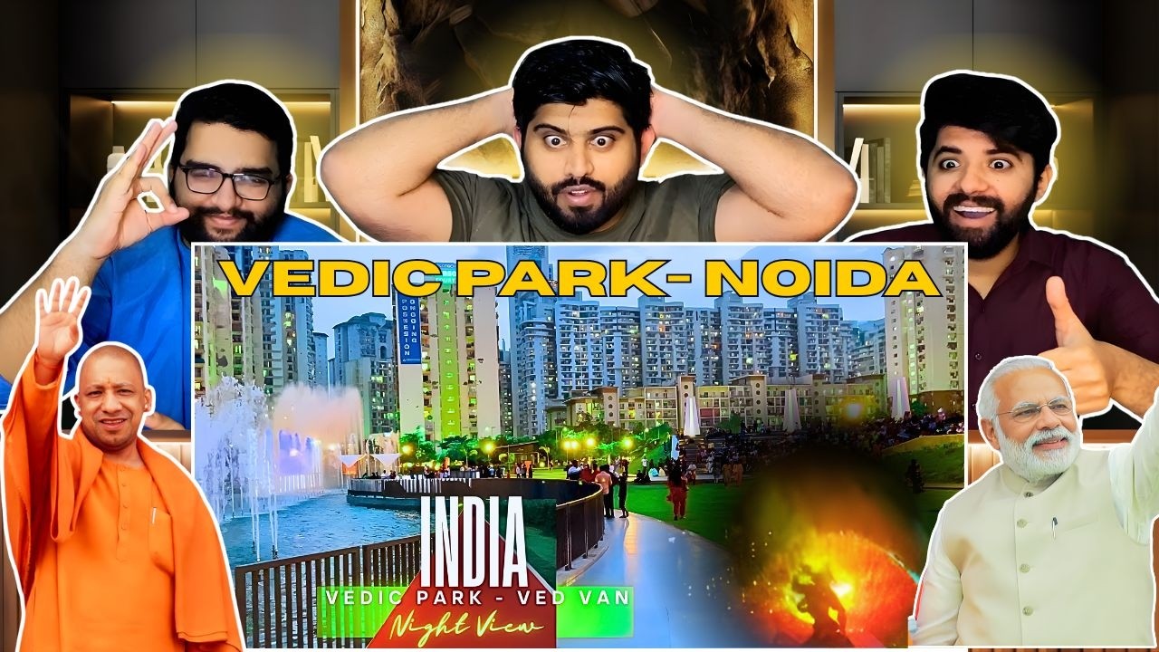 Pakistani reaction on India’s First Vedic Park – Ved Van Stunning Evening 🔥