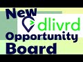 dlivrd &#39;Open Opportunity Board&#39; #dlivrd