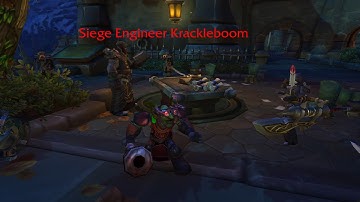 Siege Engineer Krackleboom | PTR 8.1 Incursion