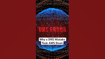 Why a DNS Mistake Took AWS Down