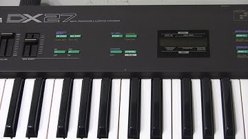 Secrets of FM Synthesis - Yamaha DX27