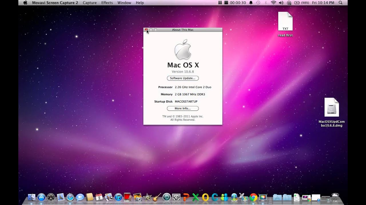 How to run recent updates on my mac