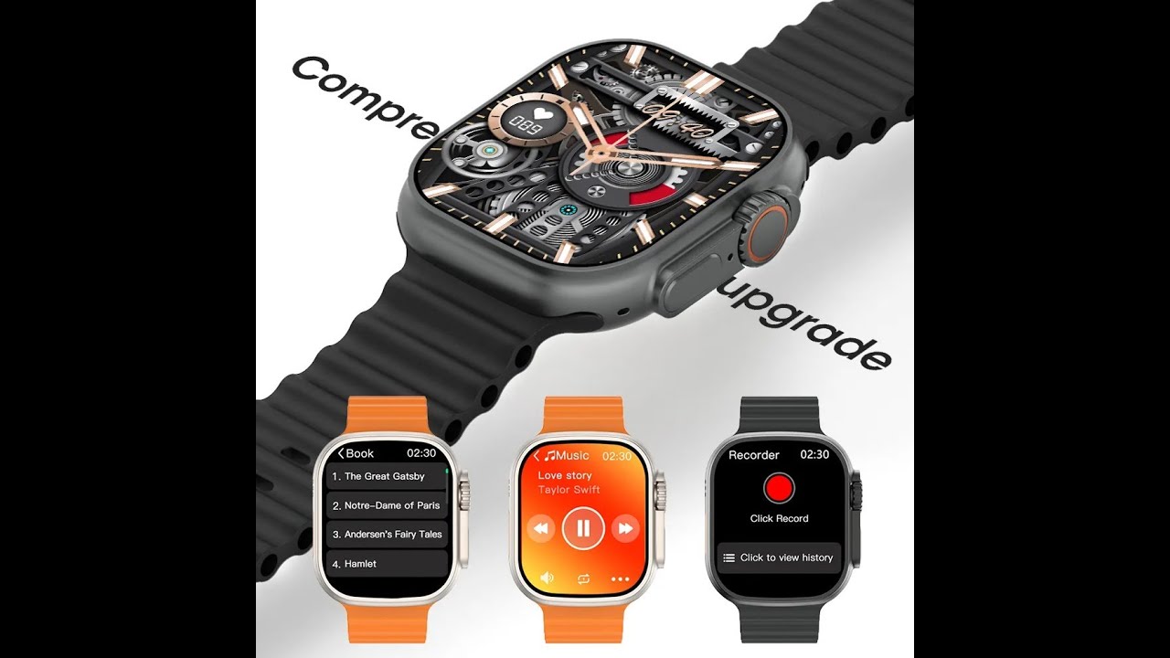 Comprar Smartwatch W69 Ultra 49mm Memoria 1GB Toca Musica NFC Jogos  Lançamento 2023/2024 - R$140,00 - Atacadum